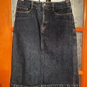 Classic Denim Skirt